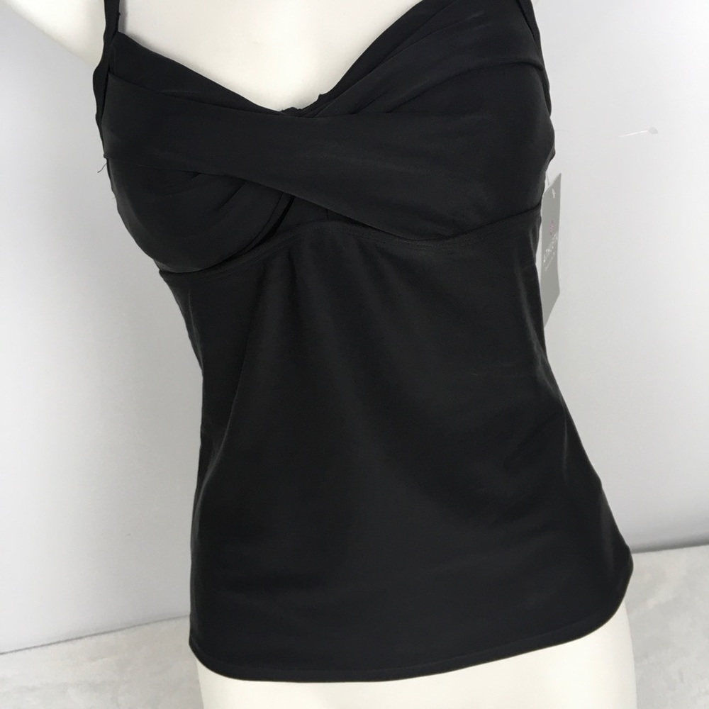 Athleta Twister Tankini Black 32B/C NWT - Picture 3 of 8